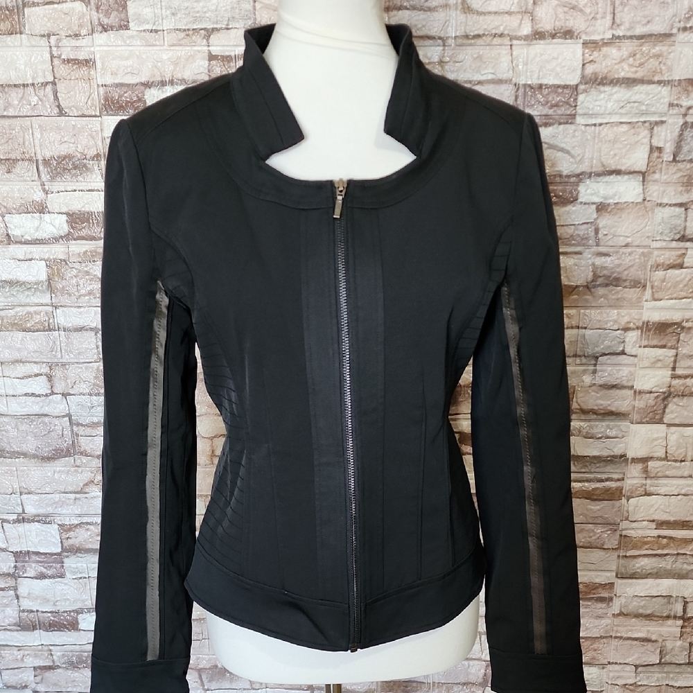 Runway Black Full Zip  Jacket